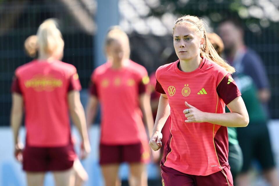 Frauenfußball-EM - Training Deutschland Frauenfußball-EM - Training Deutschland