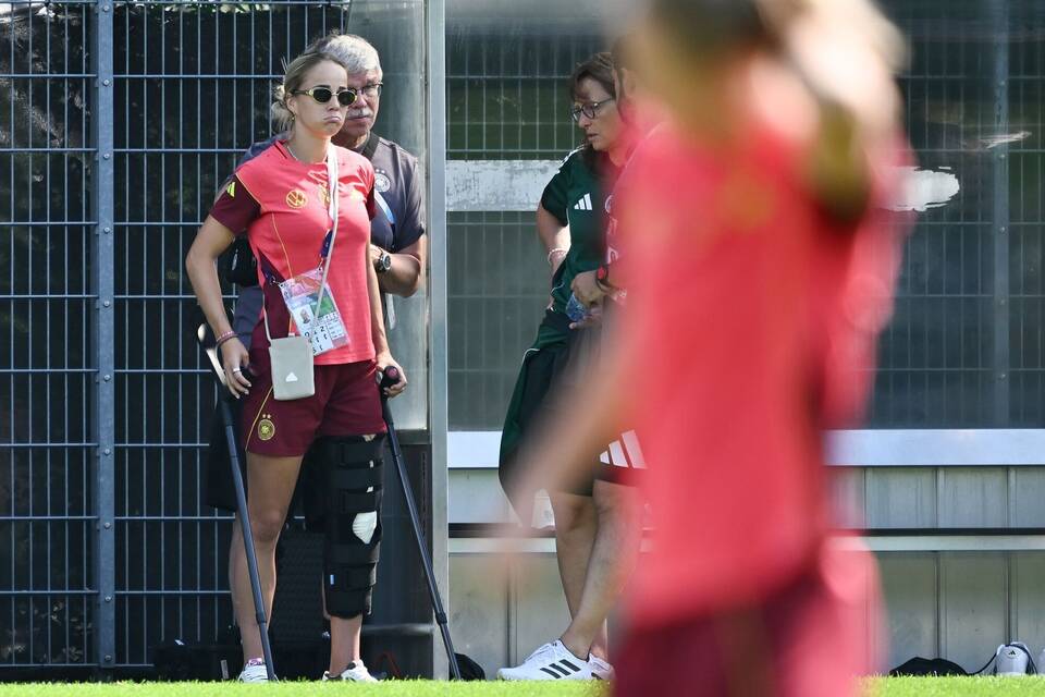 Frauenfußball-EM - Training Deutschland Frauenfußball-EM - Training Deutschland