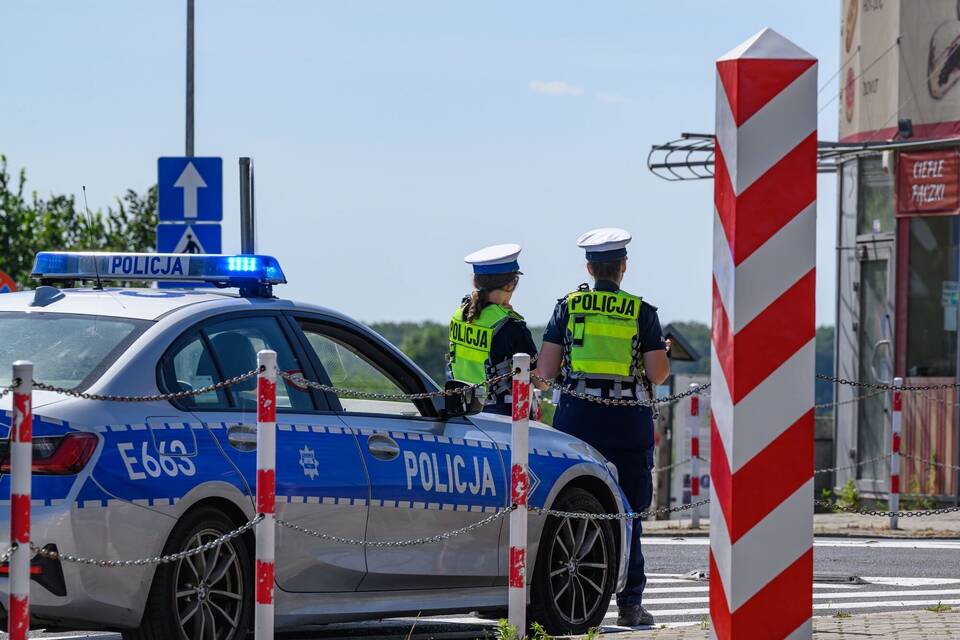 Kontrollen an der Grenze zu Polen