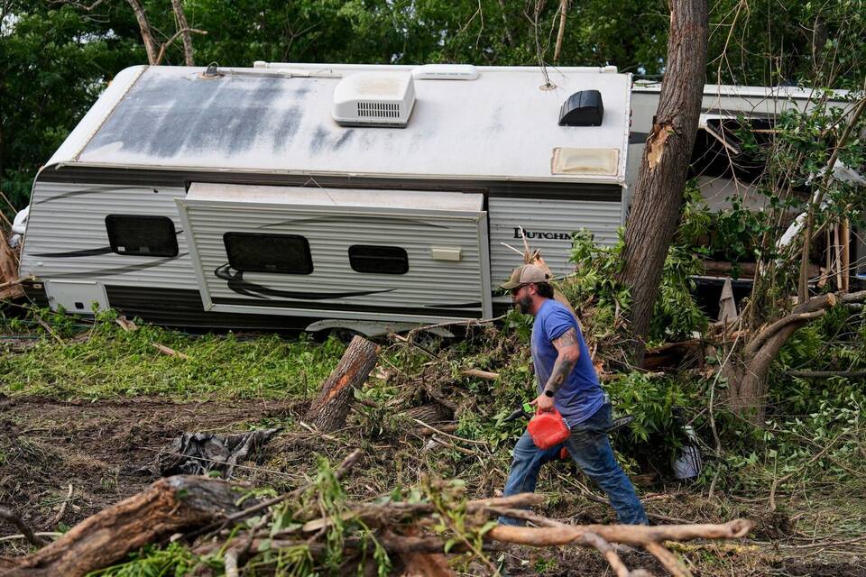 Nach der Sturzflut in Texas Nach der Sturzflut in Texas