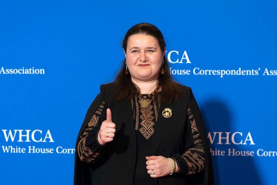 Oksana Markarowa, ukrainische Botschafterin in den USA