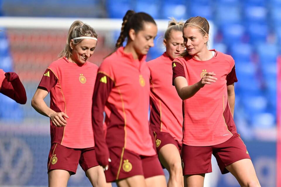 Frauenfußball-EM - Abschlusstraining Deutschland Frauenfußball-EM - Abschlusstraining Deutschland