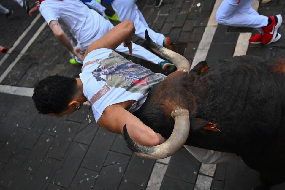 Stierlauf in Pamplona