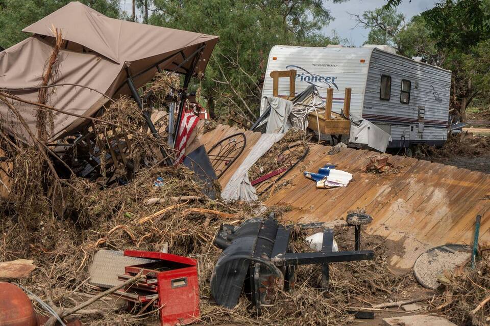 Nach der Sturzflut in Texas Nach der Sturzflut in Texas