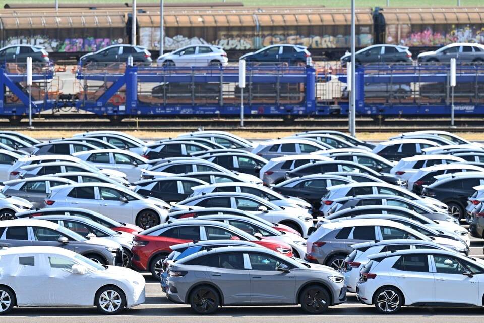 Elektroautos verschiedener VW-Konzernmarken Elektroautos verschiedener VW-Konzernmarken