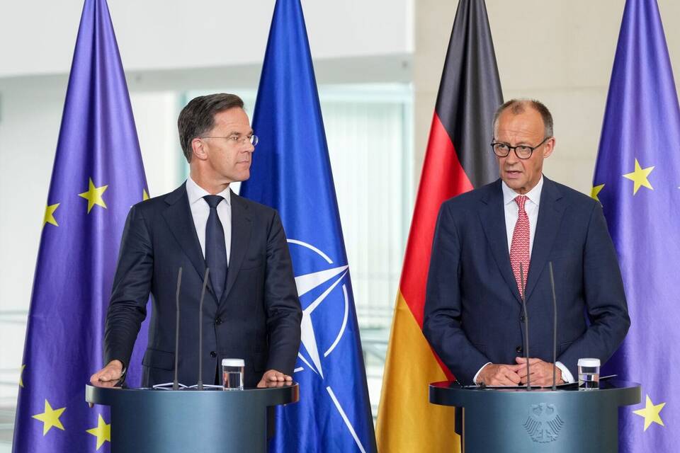 Nato-Generalsekretär Rutte zu Gast bei Bundeskanzler Merz Nato-Generalsekretär Rutte zu Gast bei Bundeskanzler Merz