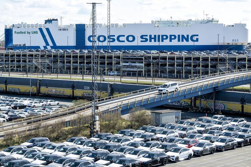 Autoexport über das BLG Autoterminal Bremerhaven