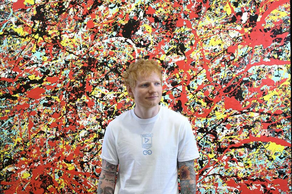 Ed Sheeran zeigt Kunstwerke