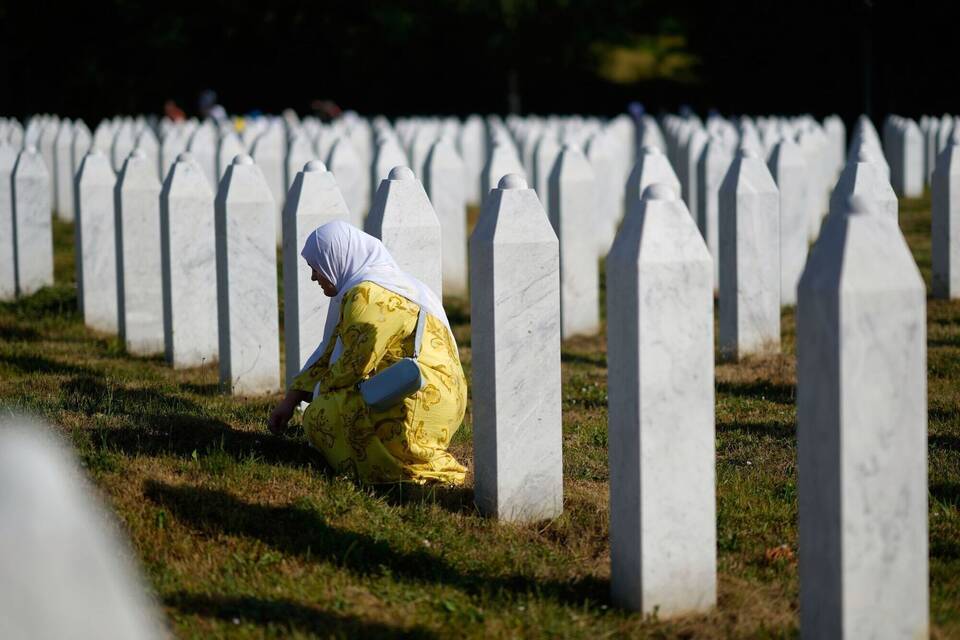 Nach dem Massaker von Srebrenica