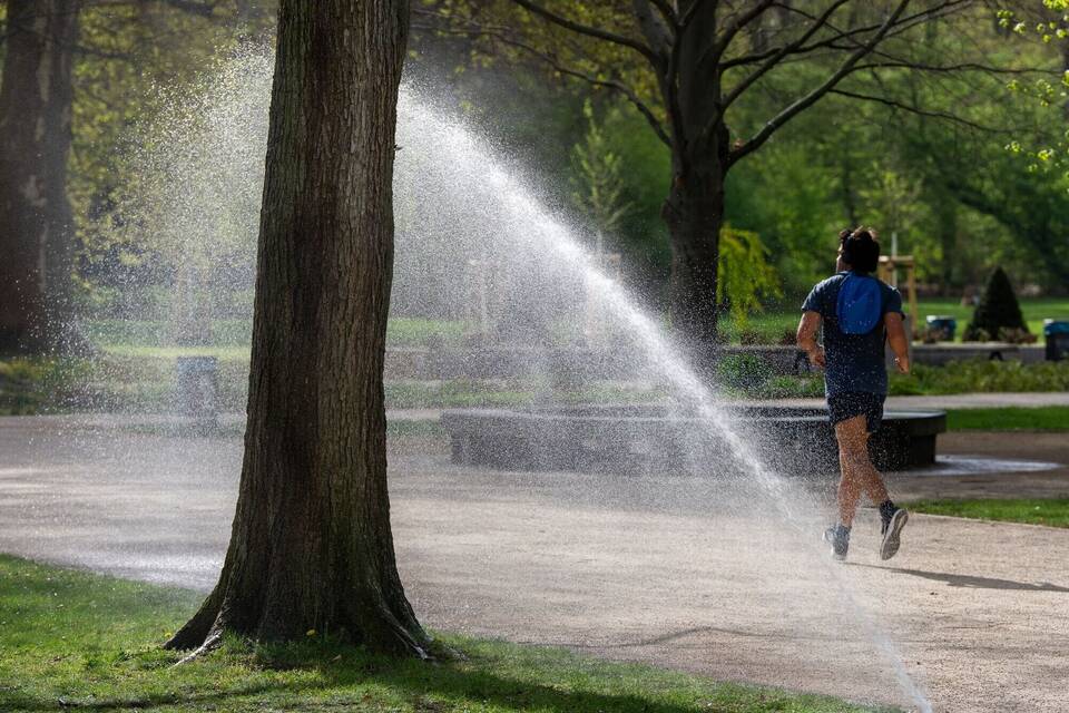 Joggen im Treptower Park