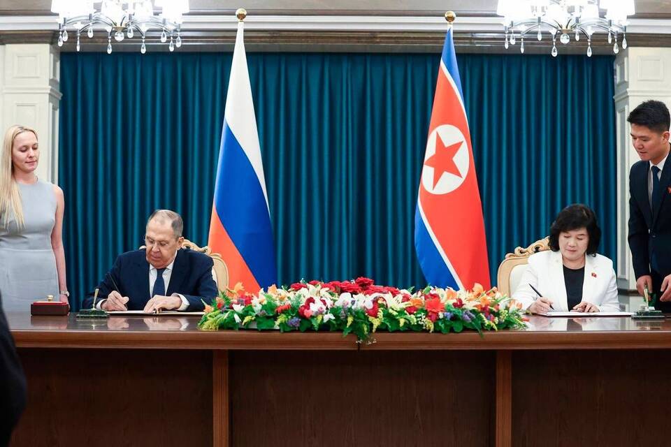 Lawrow in Nordkorea