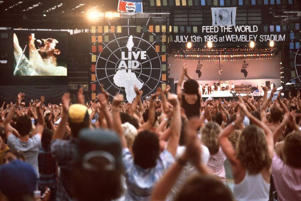 40 Jahre «Live Aid» - Zwei Konzerte für die ganze Welt 40 Jahre «Live Aid» - Zwei Konzerte für die ganze Welt