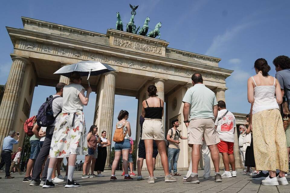 Touristen in Berlin