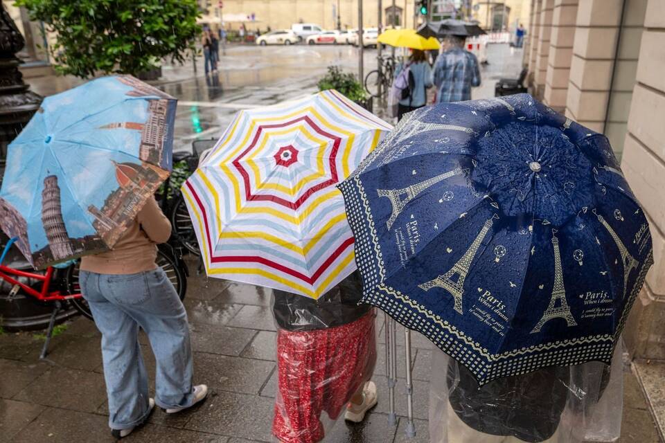 Regenwetter in Bayern