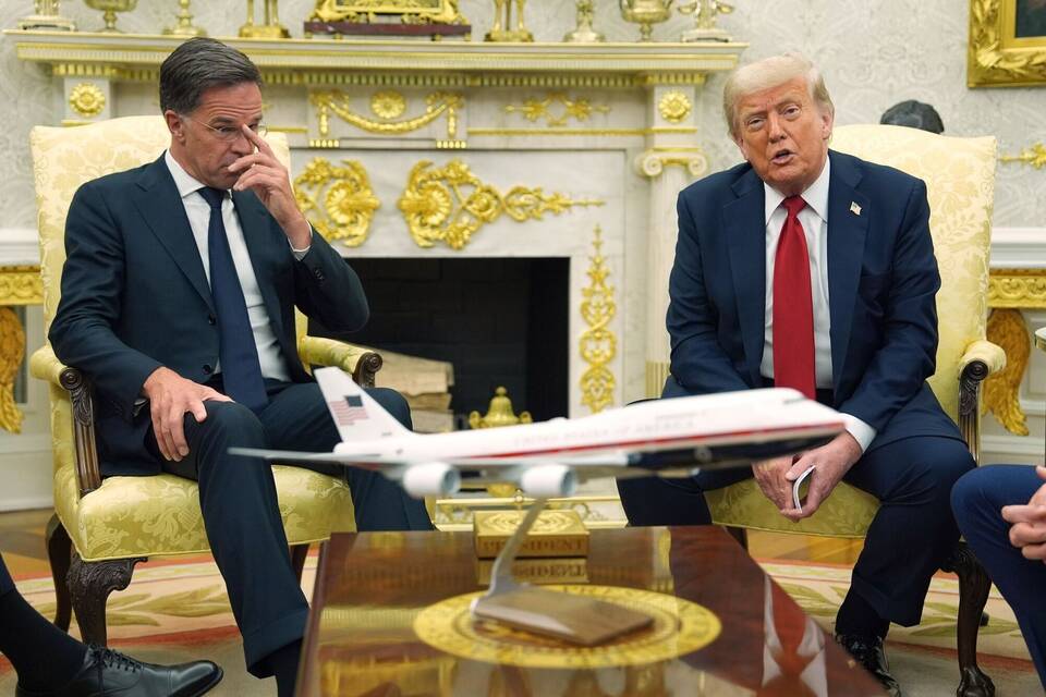 NATO-Generalsekretär Rutte bei US-Präsident Trump NATO-Generalsekretär Rutte bei US-Präsident Trump