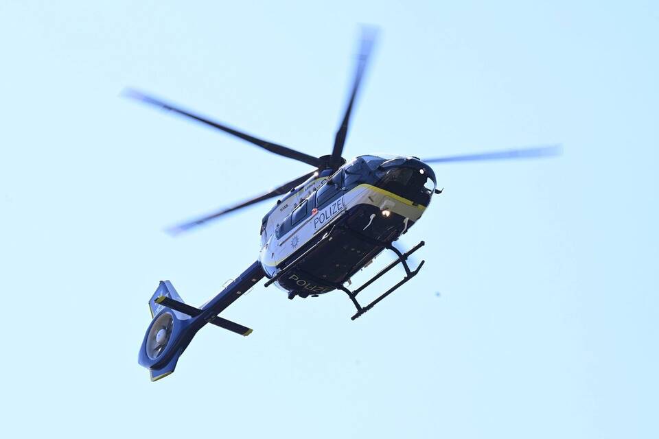Polizeihubschrauber - Symbolbild Polizeihubschrauber - Symbolbild