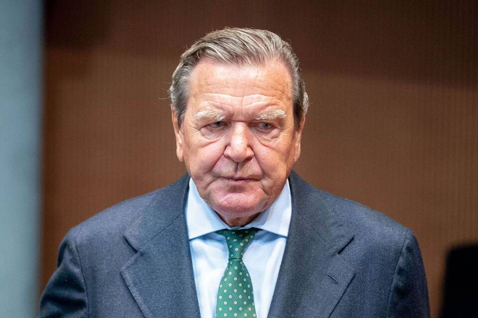 Ex-Bundeskanzler Schröder Ex-Bundeskanzler Schröder