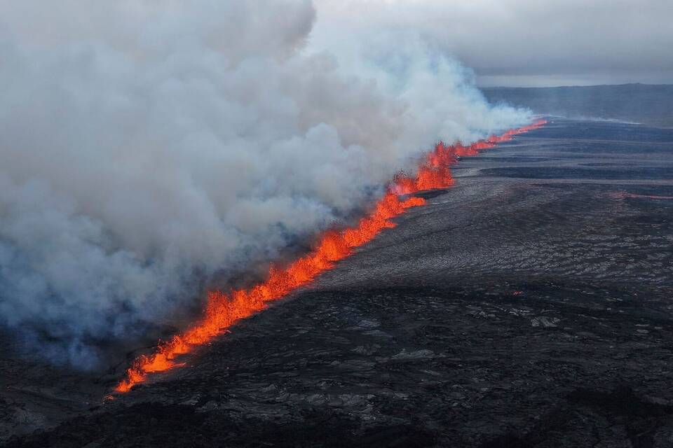 Vulkanausbruch auf Island Vulkanausbruch auf Island