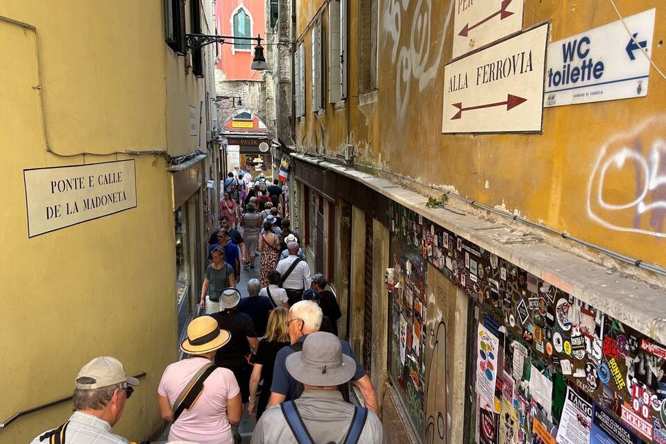Gasse in Venedig