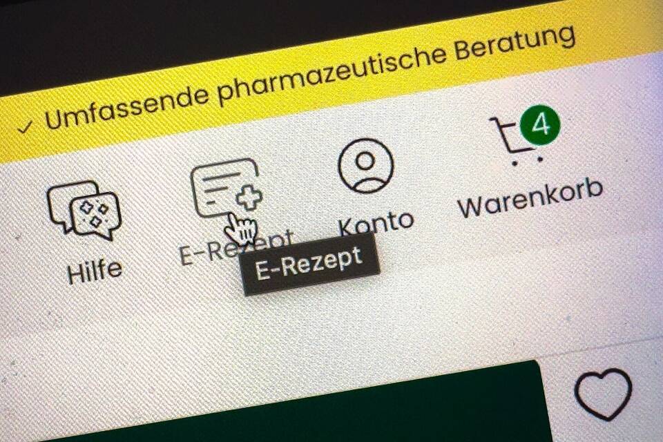 Onlinebestellung von rezeptpflichtigen Medikament