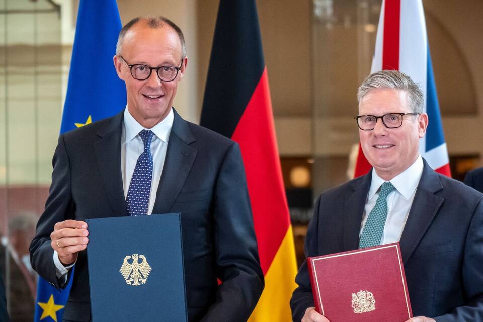 Kanzler Merz in London