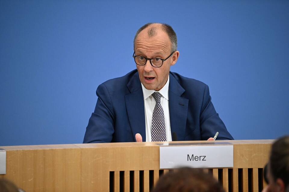 Sommer-Pressekonferenz von Bundeskanzler Friedrich Merz Sommer-Pressekonferenz von Bundeskanzler Friedrich Merz