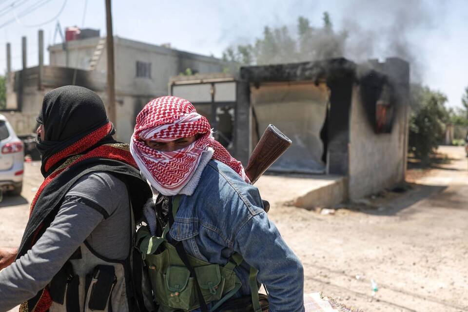 Nahostkonflikt - Syrische Beduinen in Al-Masraa Nahostkonflikt - Syrische Beduinen in Al-Masraa