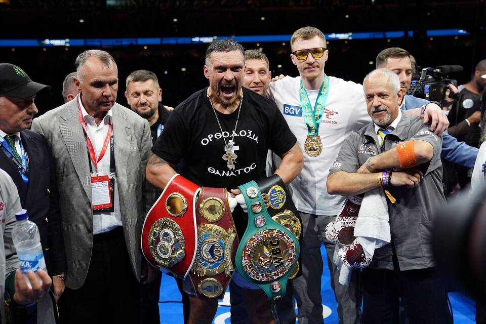 Großbritannien Usyk Dubois Boxen