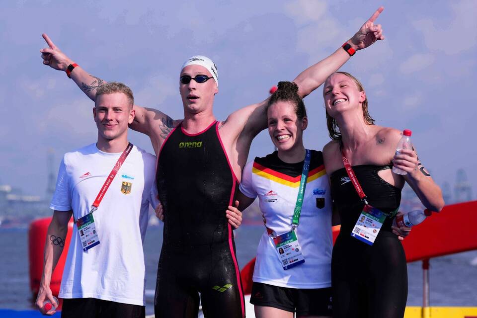 Schwimm-WM in Singapur - Freiwasser Schwimm-WM in Singapur - Freiwasser