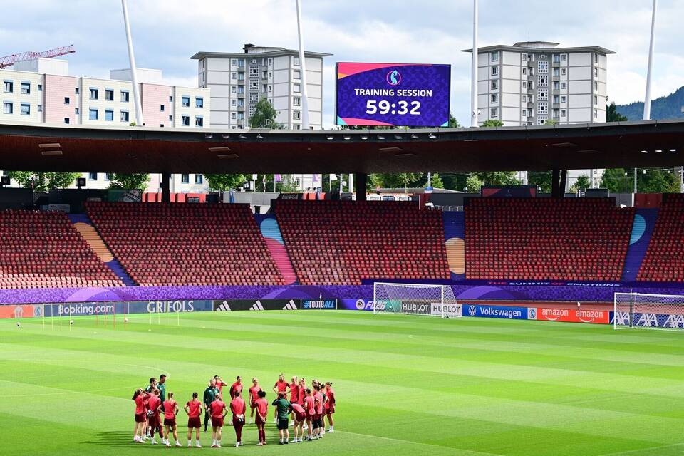 Frauenfußball-EM - Abschlusstraining Deutschland Frauenfußball-EM - Abschlusstraining Deutschland