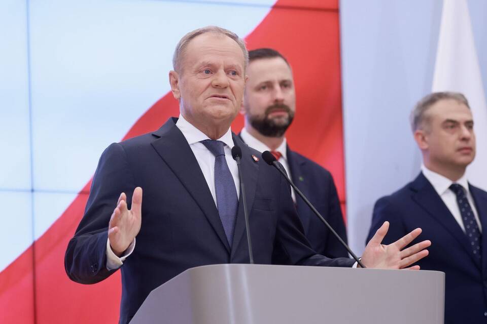 Tusk informiert über Regierungsumbildung