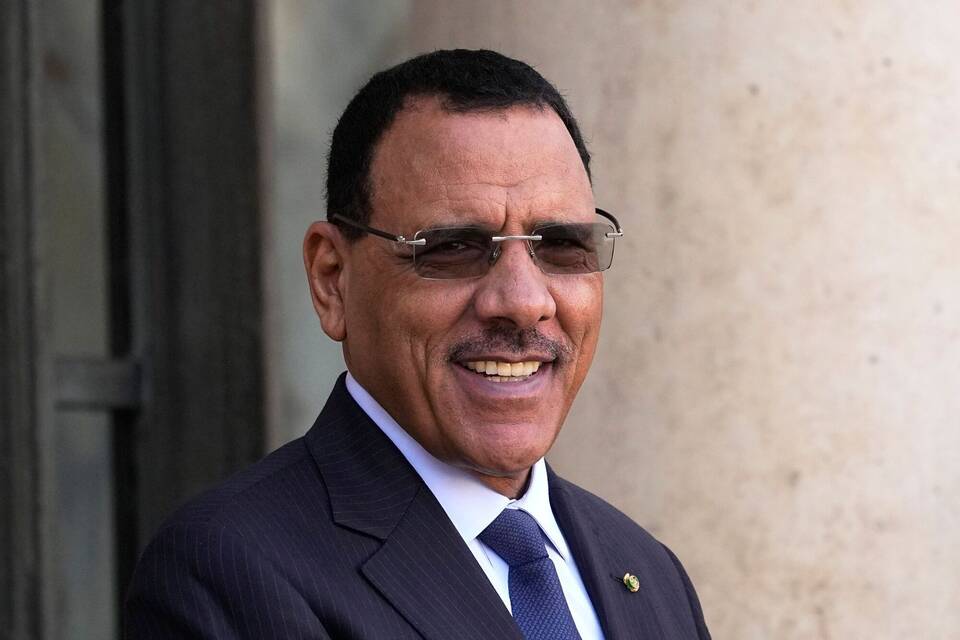 Nigers ehemaliger Präsident Bazoum Nigers ehemaliger Präsident Bazoum