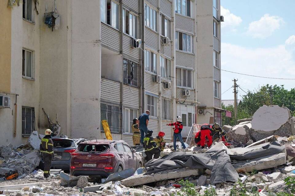 Gasexplosion in Russland Gasexplosion in Russland