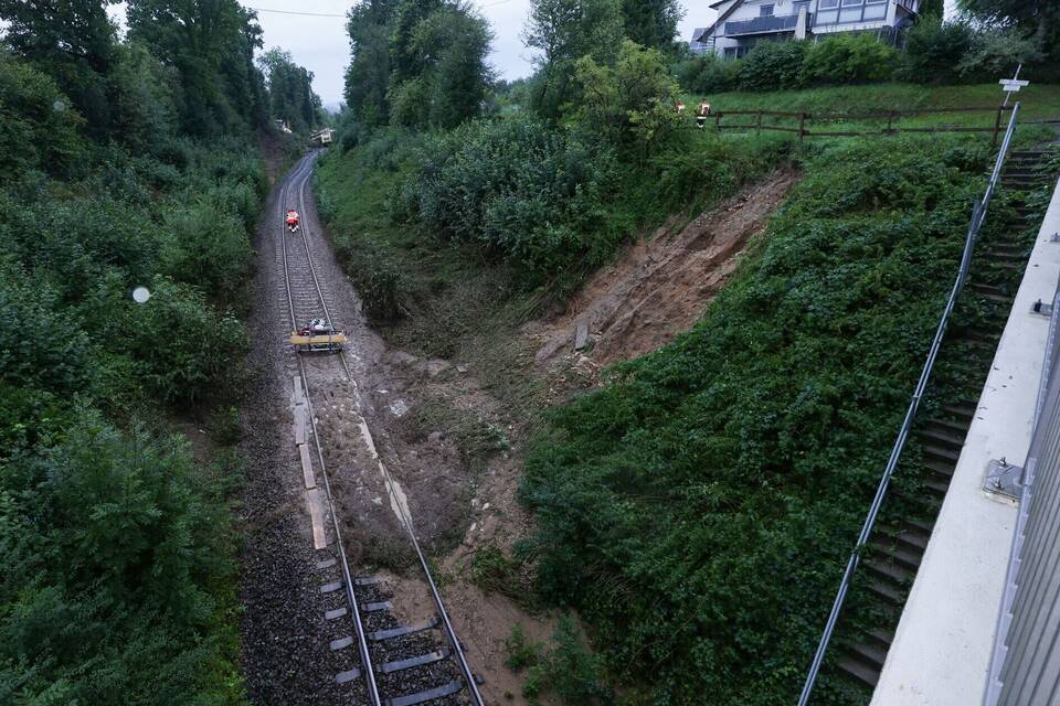Zugunglück in Baden-Württemberg Zugunglück in Baden-Württemberg