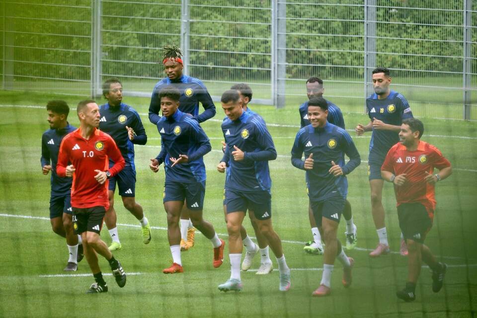 Cristiano Ronaldo trainiert in Österreich Cristiano Ronaldo trainiert in Österreich
