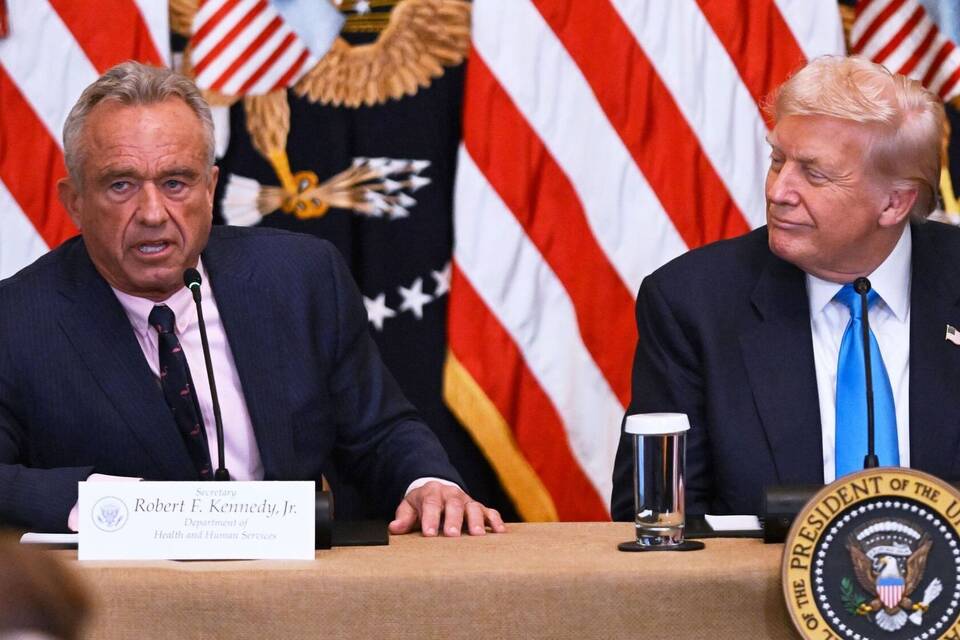Robert F. Kennedy Jr. und Donald Trump Robert F. Kennedy Jr. und Donald Trump