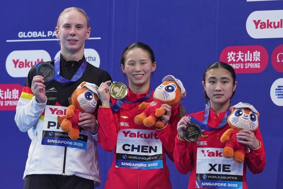 Schwimm-WM in Singapur
