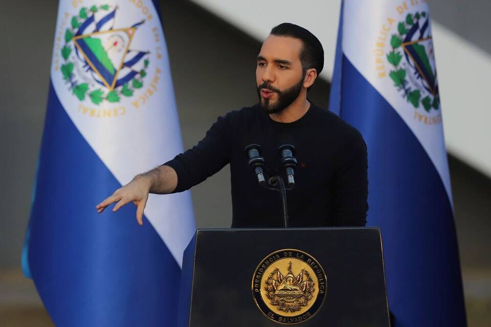 El Salvadors Präsident Nayib Bukele 
