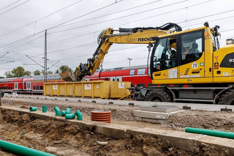 Pressetermin Bahn zum Thema Instandhaltung Hamburg-Berlin Pressetermin Bahn zum Thema Instandhaltung Hamburg-Berlin