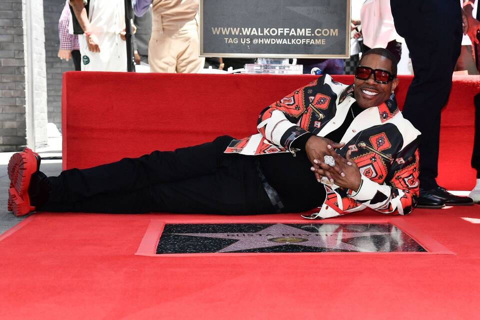 Busta Rhymes bekommt Stern auf dem Walk of Fame
