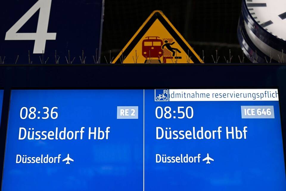 Bahnverkehr in NRW fließt - neuer Tatort in Sachsen-Anhalt Bahnverkehr in NRW fließt - neuer Tatort in Sachsen-Anhalt