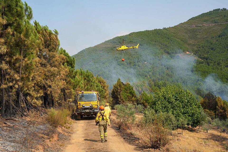 Waldbrände in Spanien