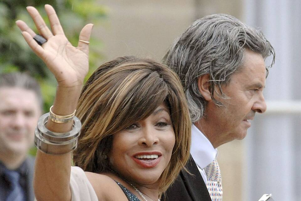 Tina Turner und Erwin Bach
