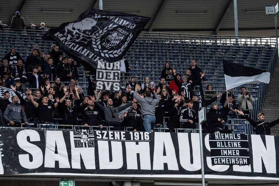 Fans des SV Sandhausen Fans des SV Sandhausen