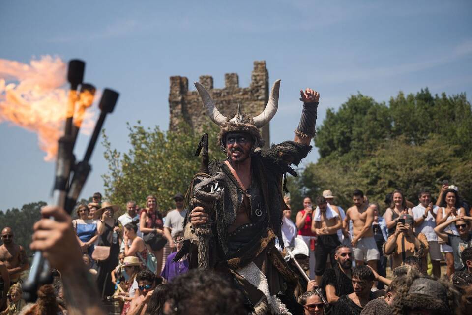 Wikingerfest "Romería Vikinga" in Galicien Wikingerfest "Romería Vikinga" in Galicien