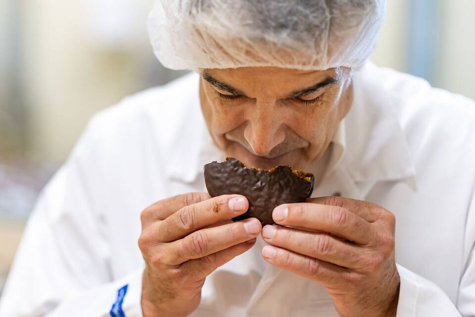 Lebkuchen-Produktion Lebkuchen-Produktion