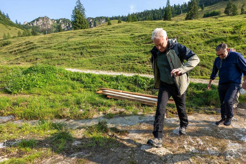 Hauptalmbegehung mit Bundeslandwirtschaftsminister Rainer