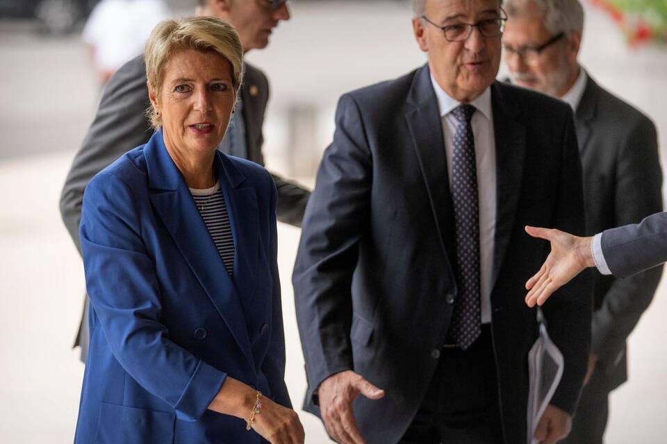 Schweizer BUndespräsidentin in den USA
