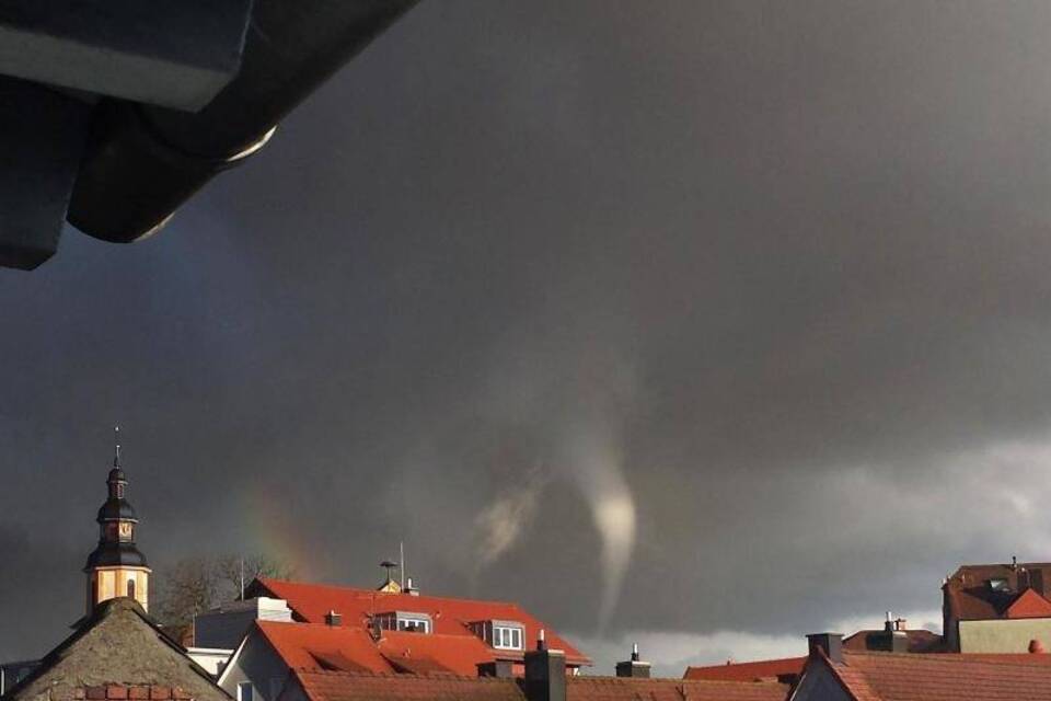 Tornado in Kürnach Tornado in Kürnach