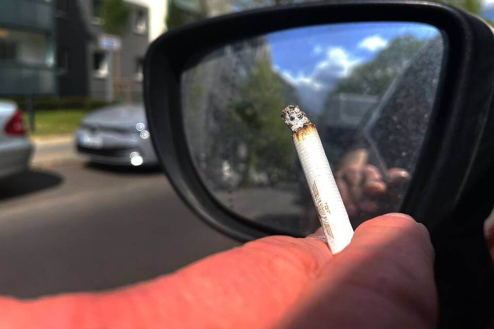 Rauchen im Auto